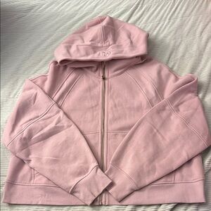 Lululemon Full Zip Scuba - XL/XXL Rose Gold/Pink